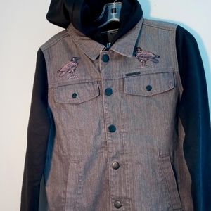 Raven/Snake Denim Jacket (S)